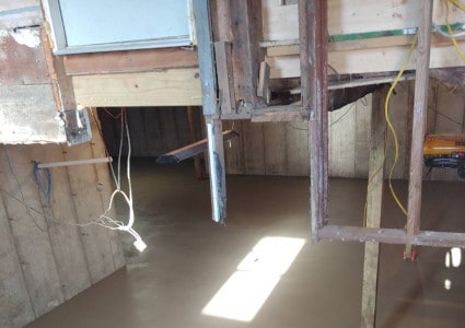 Concrete Basement Crawlspace