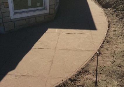 Stamped Concrete | Stone Pattern | Diamond Concrete