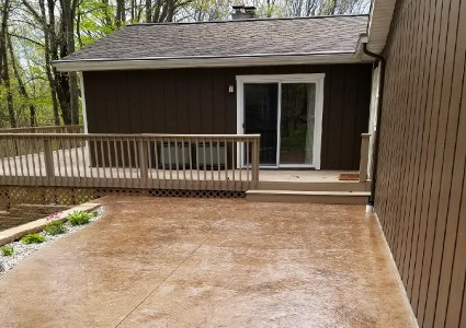 Stamped Concrete Patio Hamilton