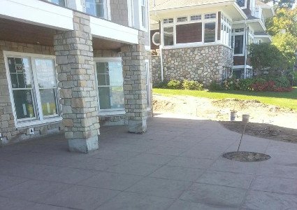 Stamped Concrete Patios | Diamond Concrete